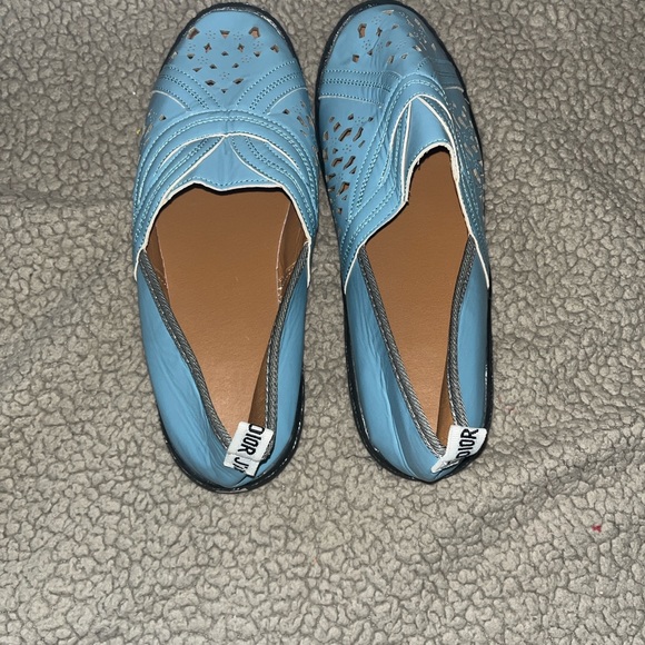 2 PAIR  Size 41 Leather loafers - Picture 5 of 7